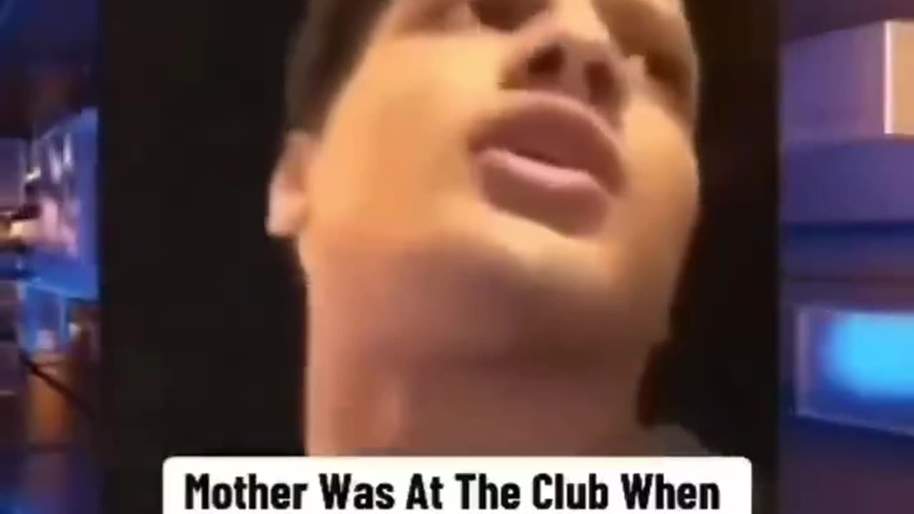 Baby was found crawling in the middle of the street while mama was in the club