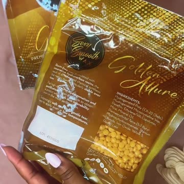 @skynnwithtrish Unboxing Sexy Smooth Golden Allure Hard Wax & Waxing Stick | Professional Review