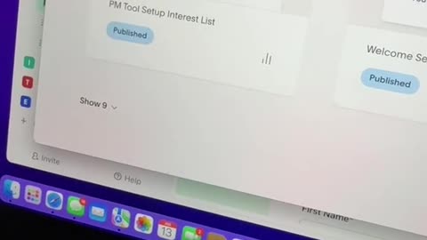 I set up 2 automations that do 6 steps