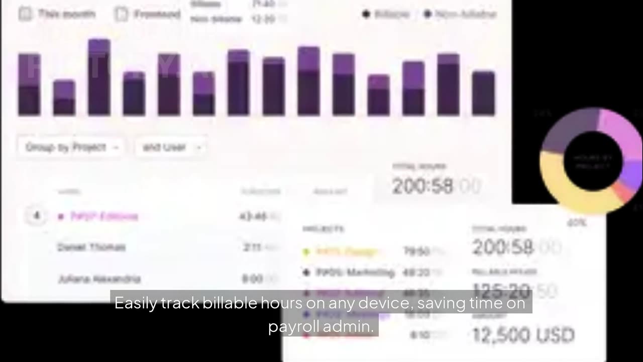 Toggl Track Payroll Tracker | Accurate Employee & Contractor Hours
