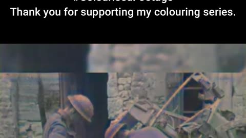 1944 British Forces Recover Rifle #ColourisedHistory