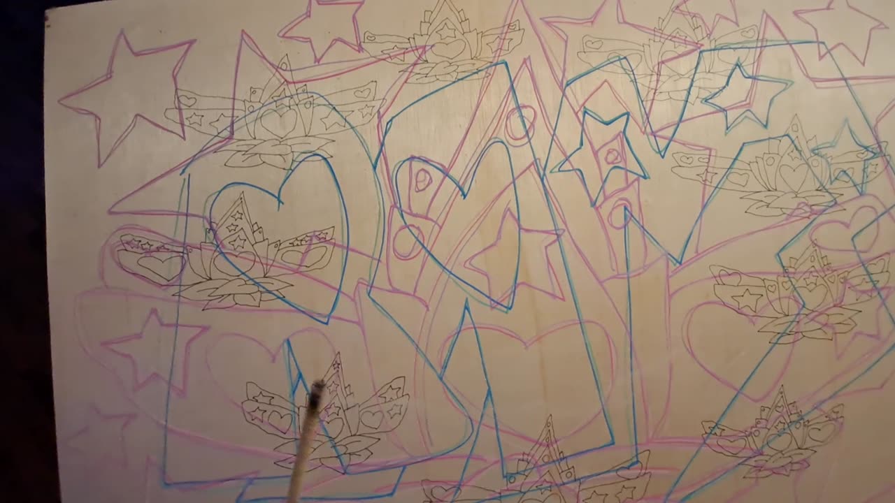 DRAWING THIS MORNING- RAMMM RAMMM RAMMM RAMMM RAMMM...