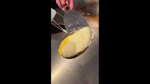 Made me hungry - Japanese cheese omelette