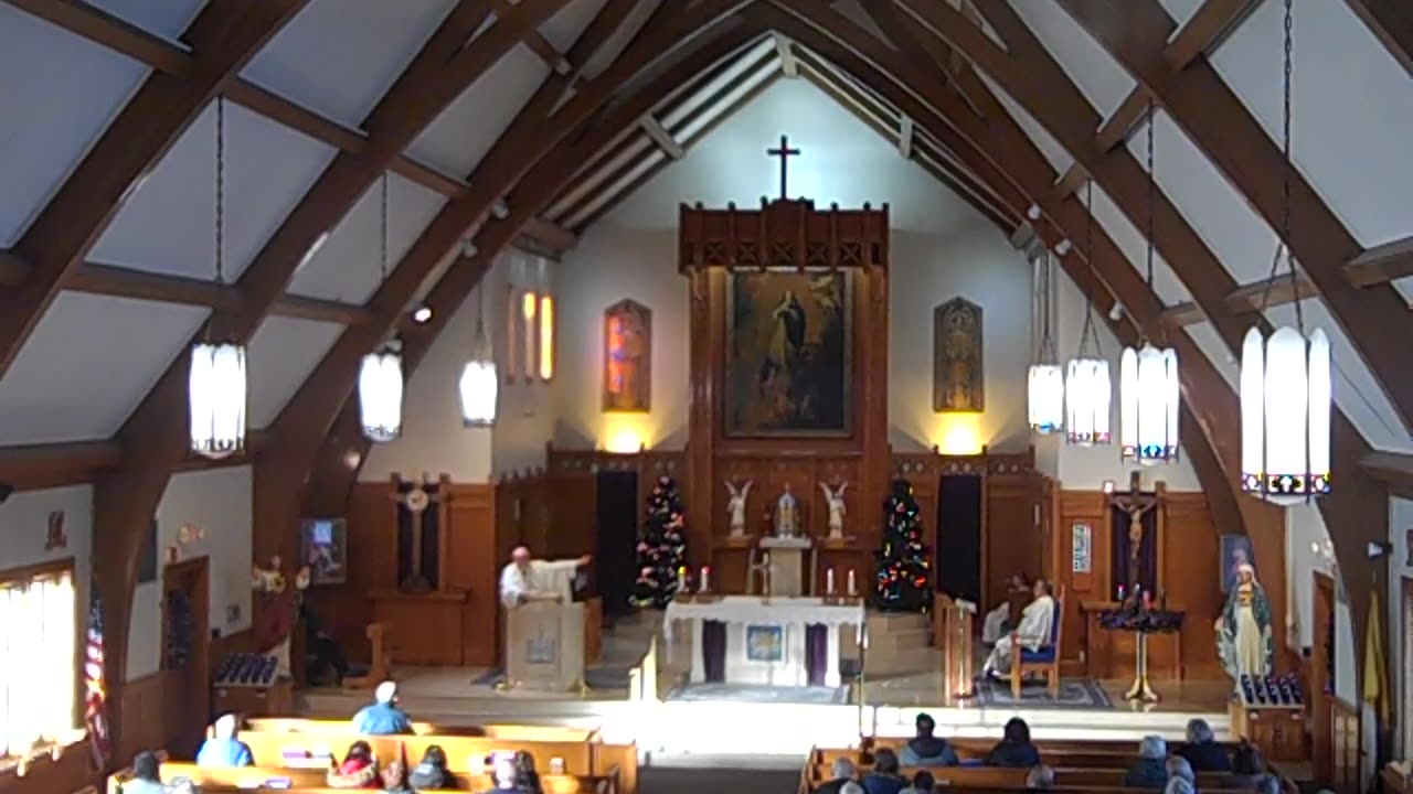 Mass, Solemnity of the Immaculate Conception 8:30 AM 120825AD