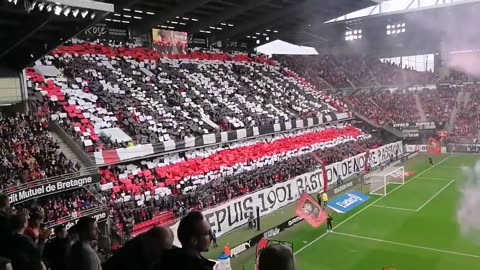 Stade Rennes vs Olympique Lyon (splendid atmosphere)