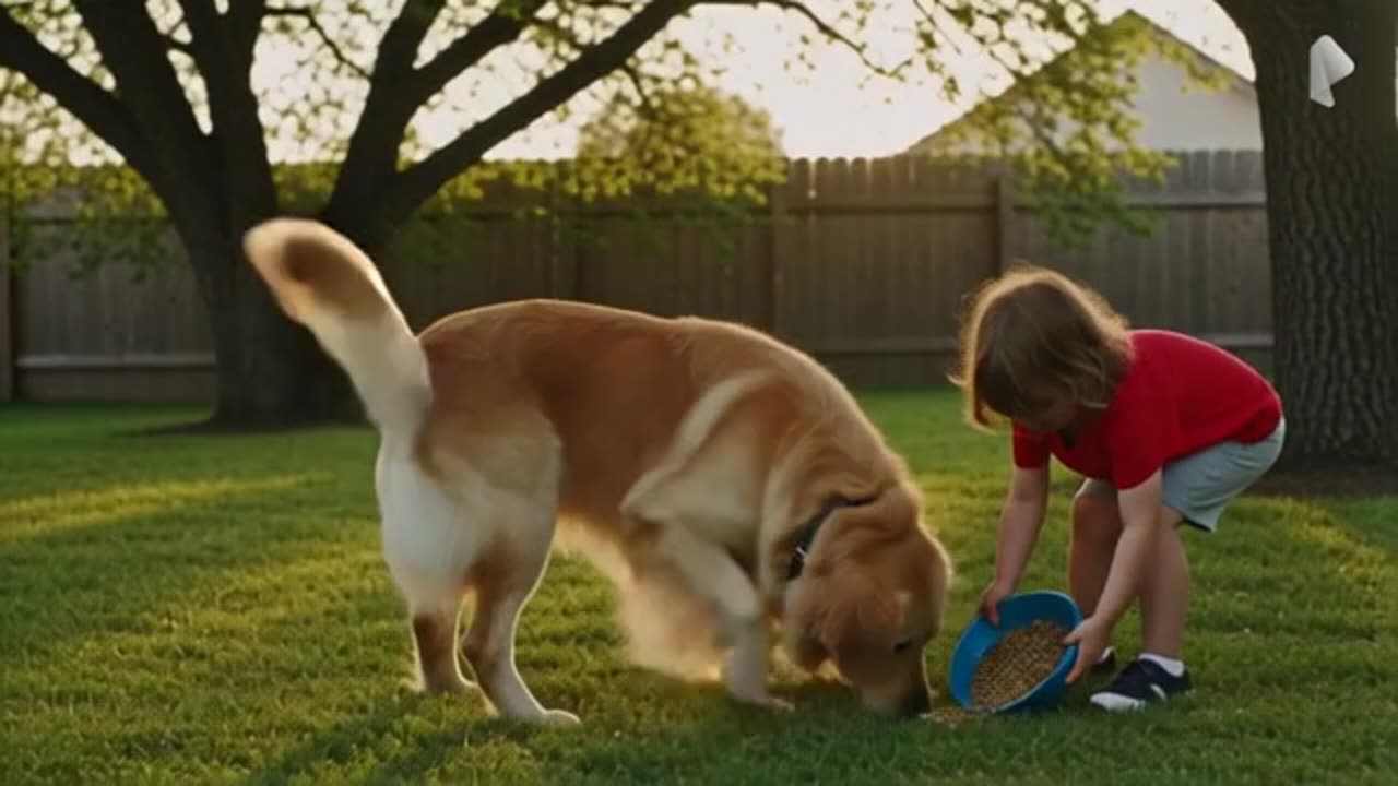 A dog save litle boy life....video