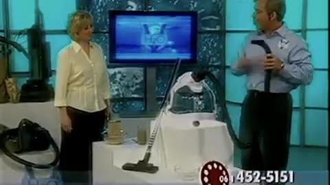 H2O Vaccum Cleaner porzsák nélküli porszívó (2005)