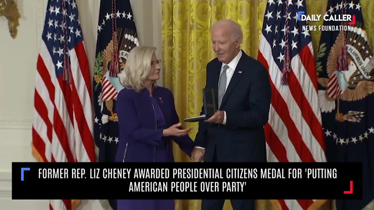 Clown World: Liz Cheney Awarded Presidential Citizens Medal