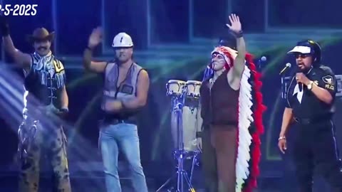 #TrumpyDance YMCA Village People