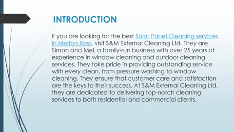 Best Solar Panel Cleaning services in Melton Ross