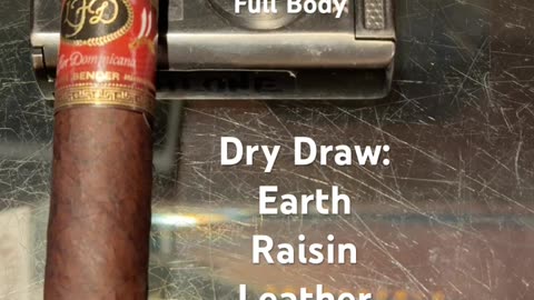 Air Bender Maduro (La Flor Dominicana) 6.5x54 Chisel #CigarOfTheDay #CigarReview #Shorts #Short