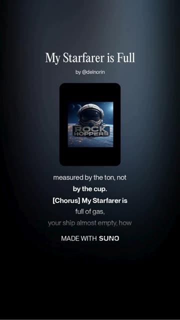 My Starfarer is Full