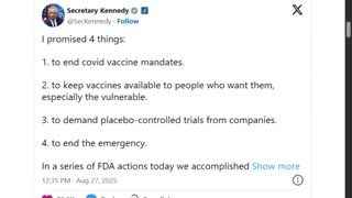 FDA Admits COVID Vaccines Led to Child Fatalities