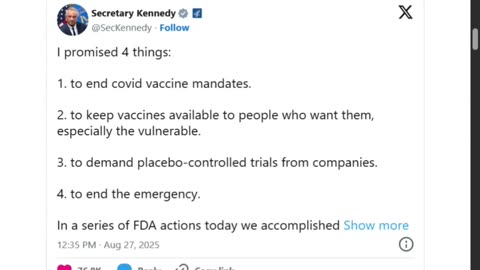 FDA Admits COVID Vaccines Led to Child Fatalities