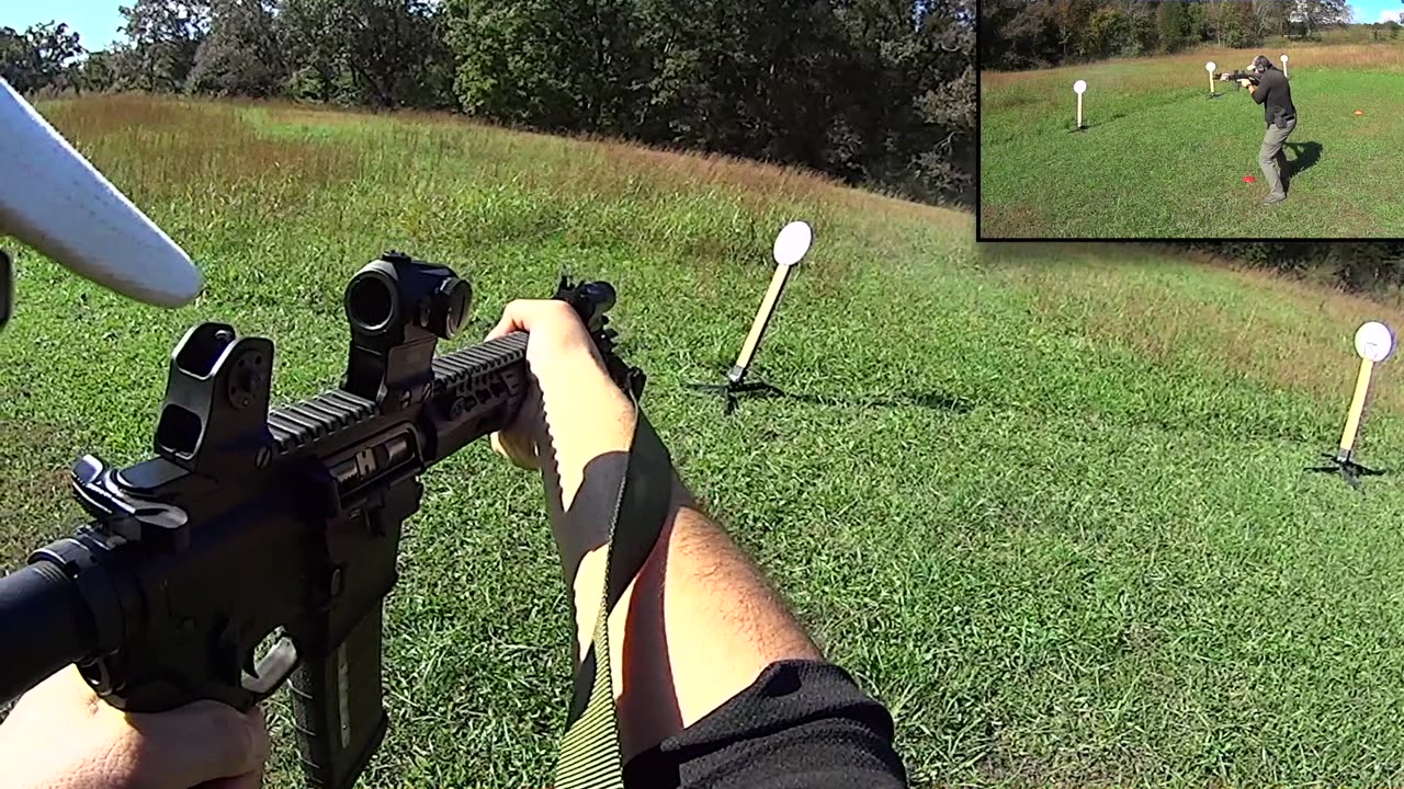 13.7" Rifle On CQC Steel