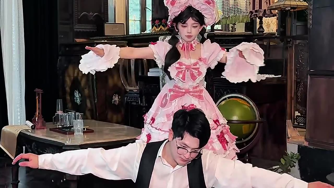 Duet Puppet Dance – Mesmerizing Moves!