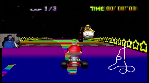 Playing Mario Kart 64 to feel better after a really bad day