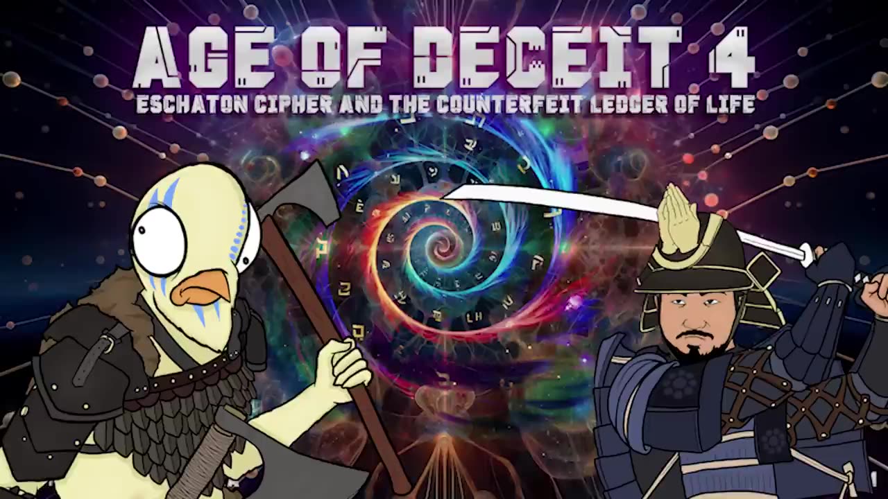 AGE OF DECEIT 4 / Eschaton Cipher and the Counterfeit Ledger of Life