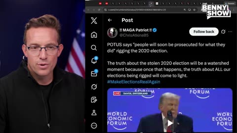 Globalists GASP as Trump Announces ARRESTS For Stolen 2020 Election Fraud at Davos: 'We Caught Them'