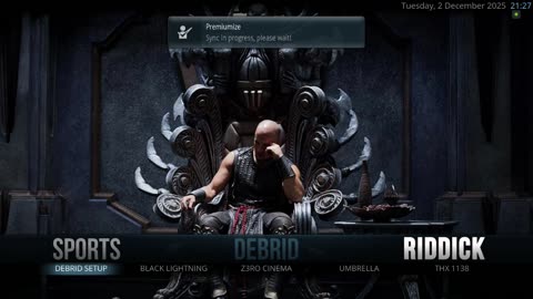 How to Setup Debrid on the Riddick Kodi Build