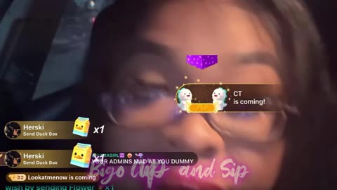 Moet gets ready to link w/BossLife n lines broadcasters in the process 1/17/25 #bigoclipandsip