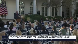 President Trump Participates in a Medal of Freedom Ceremony for Charlie Kirk