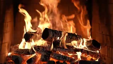 🔥 Crackling Fireplace 🔥 Holiday Yule Log 🎄4k Christmas Ambience (No Music)