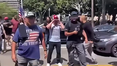 Maga beatdowns against Antifa have started