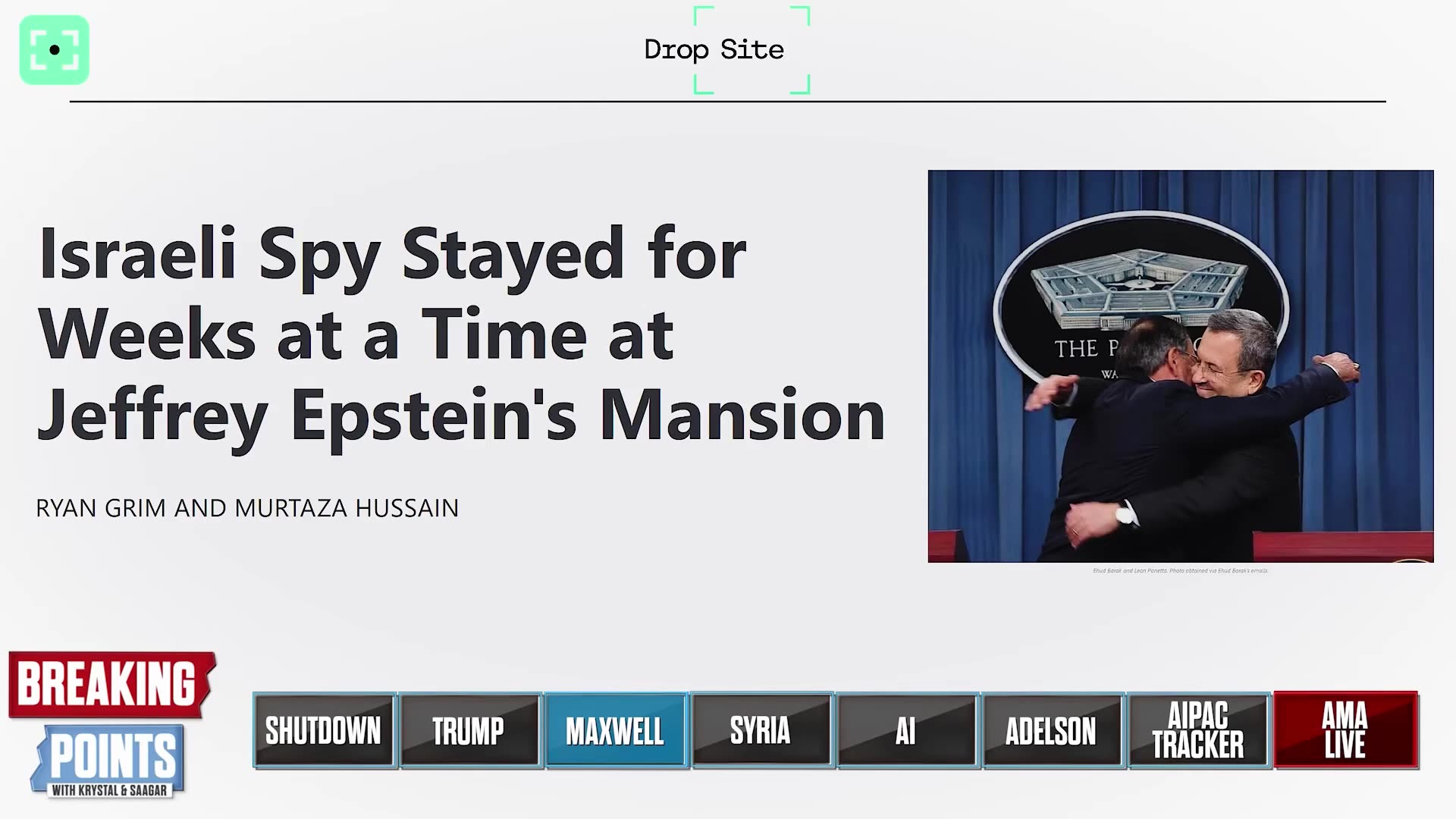 🔥New reports on Jeffrey Epstein’s ties to Israeli intelligence