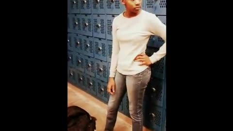 Girl Gets Rocked In Locker Room While Her Friends Watch Her Eat All The Punches!