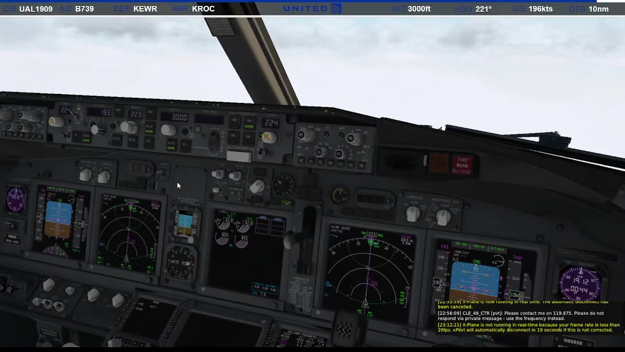 Landing in Rochester (KROC)