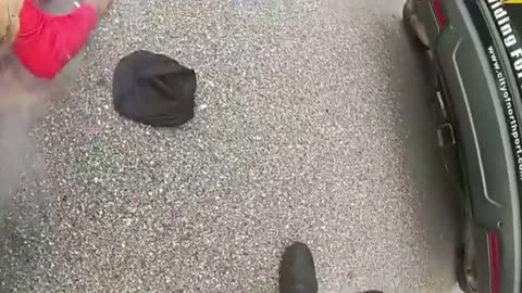 Women get Tased by Police so hard that her phone explodes 