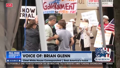 BRIAN GLENN: OUTSIDE FEDERAL COURTHOUSE