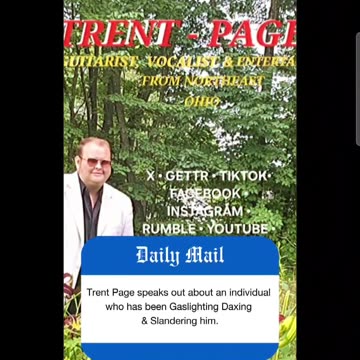 Trent Page speaks out.