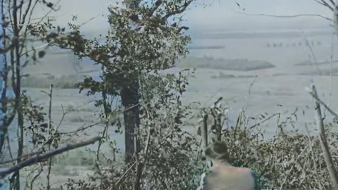 42 - Rise through the smoke and the fire - WW1 Inspired Trench Music - Colourized Footage