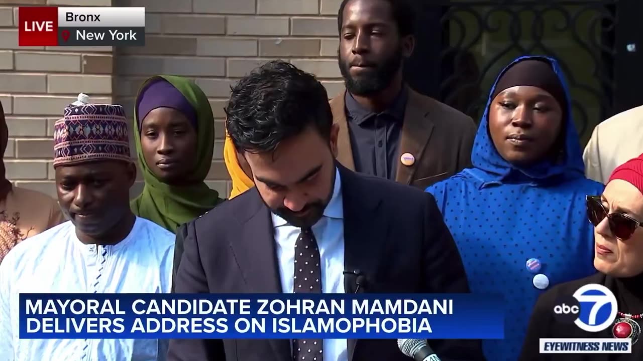 Zohran Mamdani Tries to Force a Tear While Claiming to Be a Victim of ‘Islamophobia’