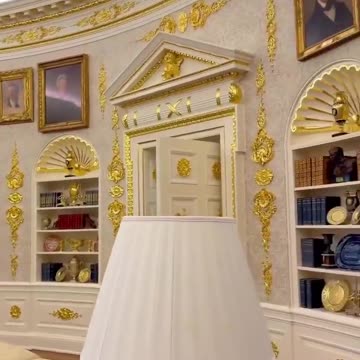 The Golden Oval Office