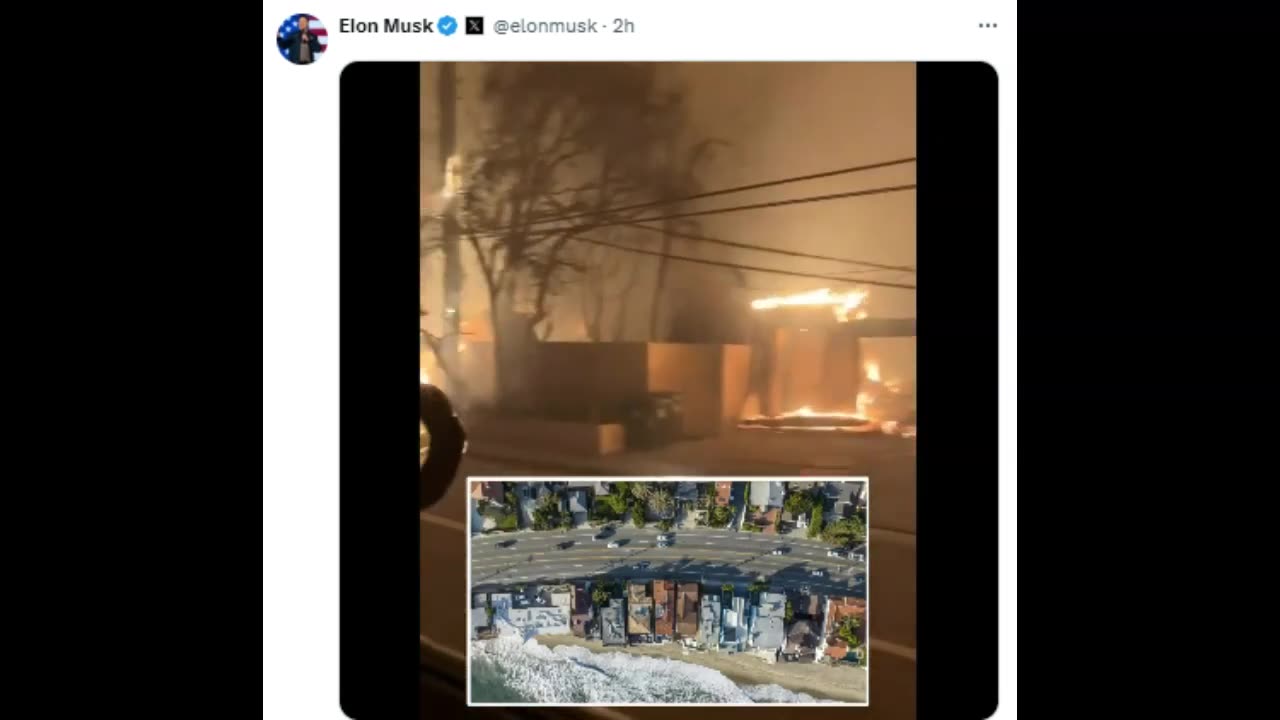 Video Of Fire Damage In Pacific Palisades Today January 8th 2025!