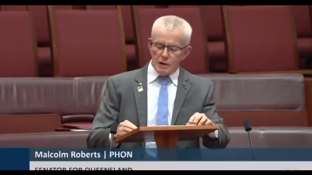 Listen to Australian Senator Malcolm Roberts explain what a ‘CO2 wallet’ is.