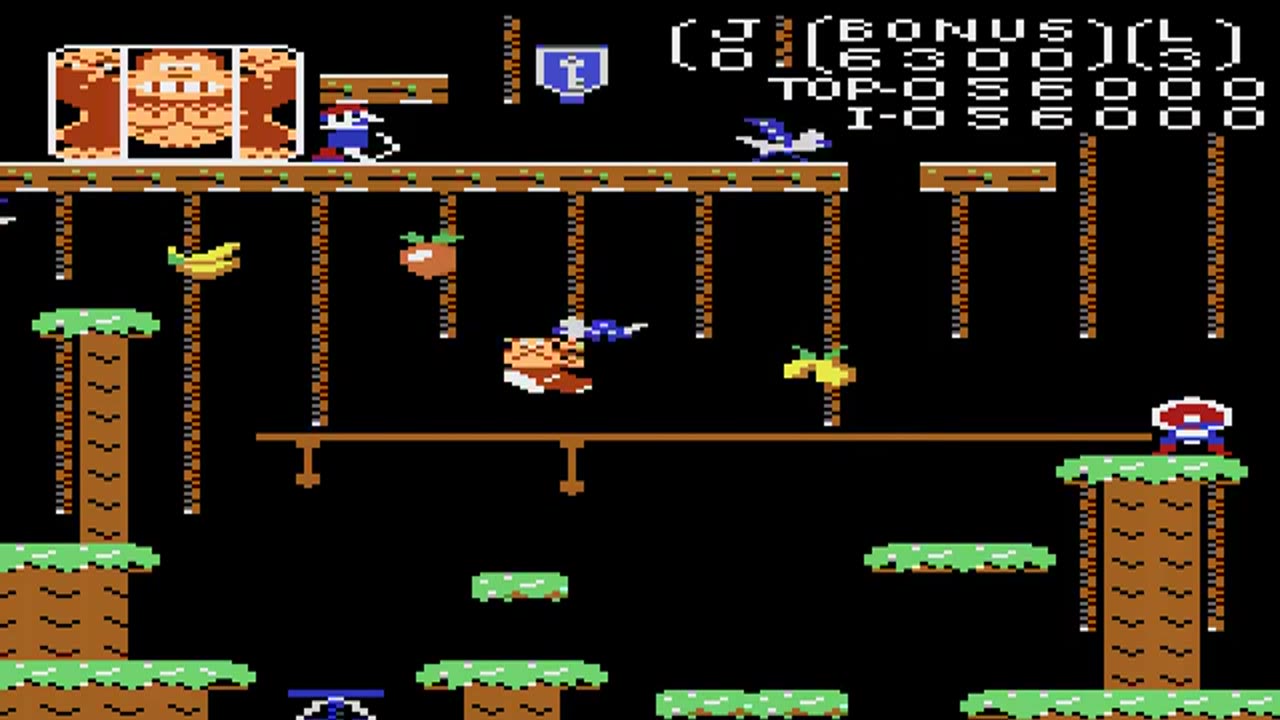 Atari 7800 Longplay 009 Donkey Kong Jr