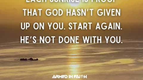 New day. New mercy. Same faithful God. ☀️