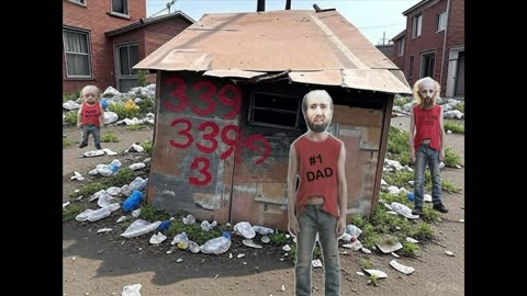 Chance has a message for his kids and reads them a bed time story.