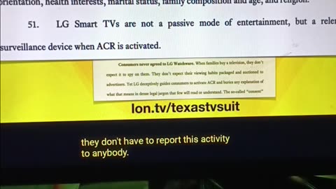Tvs got caught Spying in Texas.