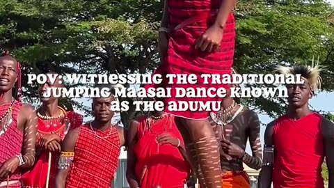 Masai levitation dance