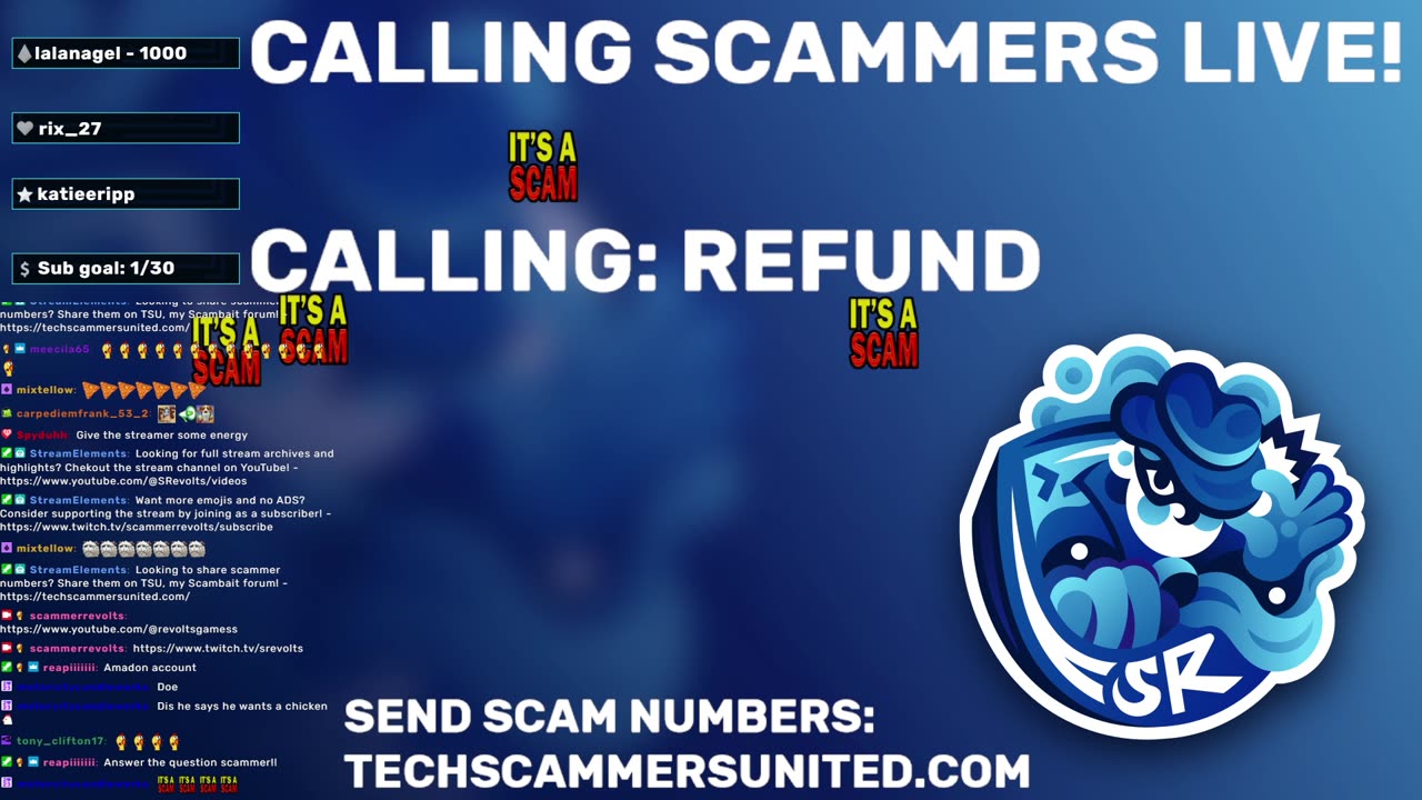 Short Scambait Stream!