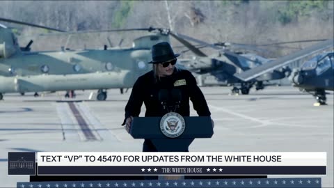 Vice President JD Vance Celebrates Thanksgiving with Servicemembers and Delivers Remarks