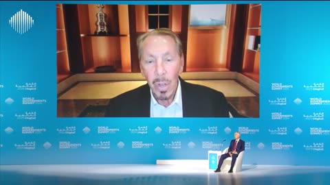 The man behind the digital ID push is Larry Ellison, owner of Oracle, CBS, CNN ...