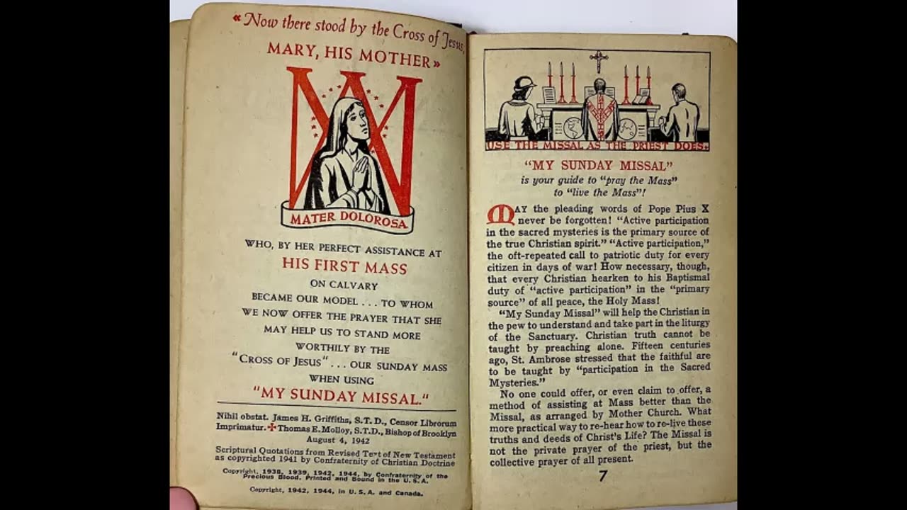 My Sunday Latin Missal - Part One