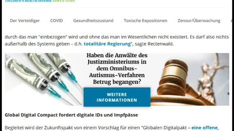 UN-Zukunftspakt- Digitale IDs, Impfpässe, massive Zensur 12.o9.2024 The Defender