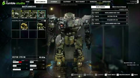 MechWarrior 5 vanilla second run through Day 14